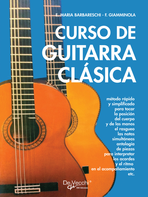 Title details for Curso de guitarra clásica by Enrico Maria Barbareschi - Available